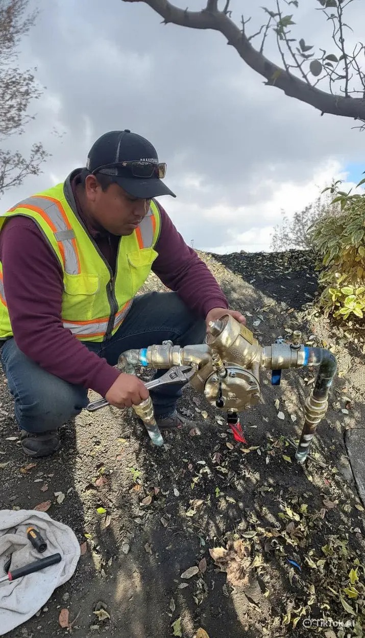 Backflow valve repair
